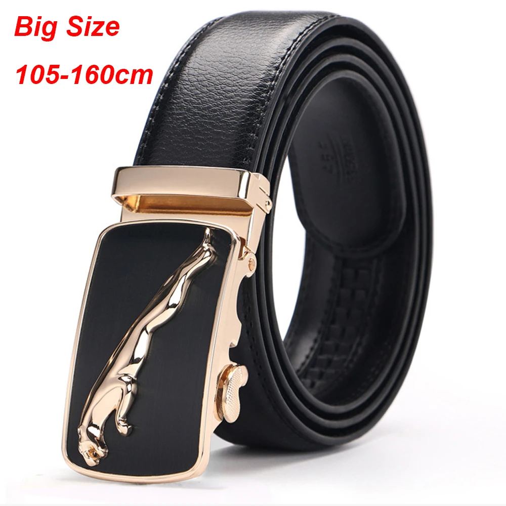

Big Size 28"-62" Mens Belt for Comfort Dress Automatic Buckle Adjustable Belt ђжской Ѭемен болого ѬазмеѬа Z2